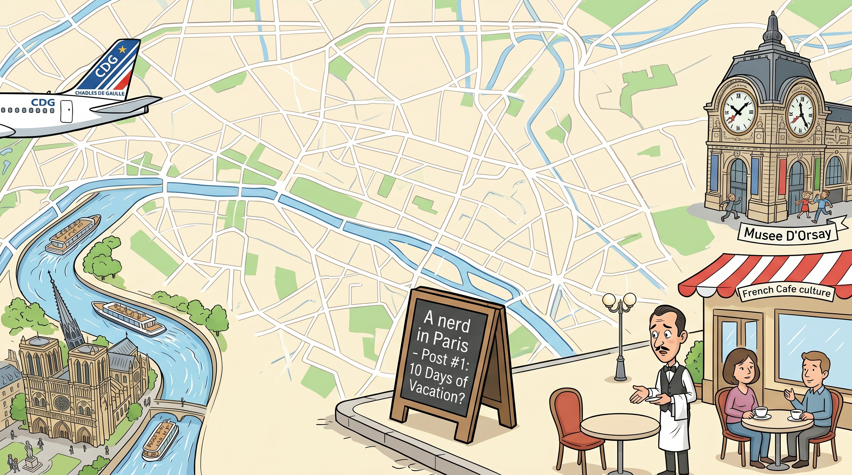 A Nerd in Paris - A Travelog Part 1