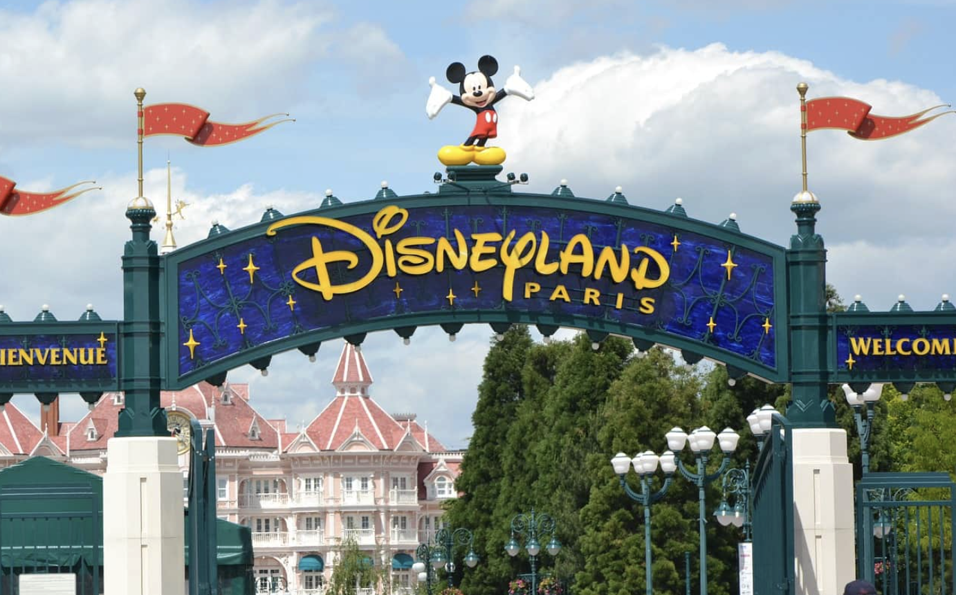 Disneyland Paris entry gate