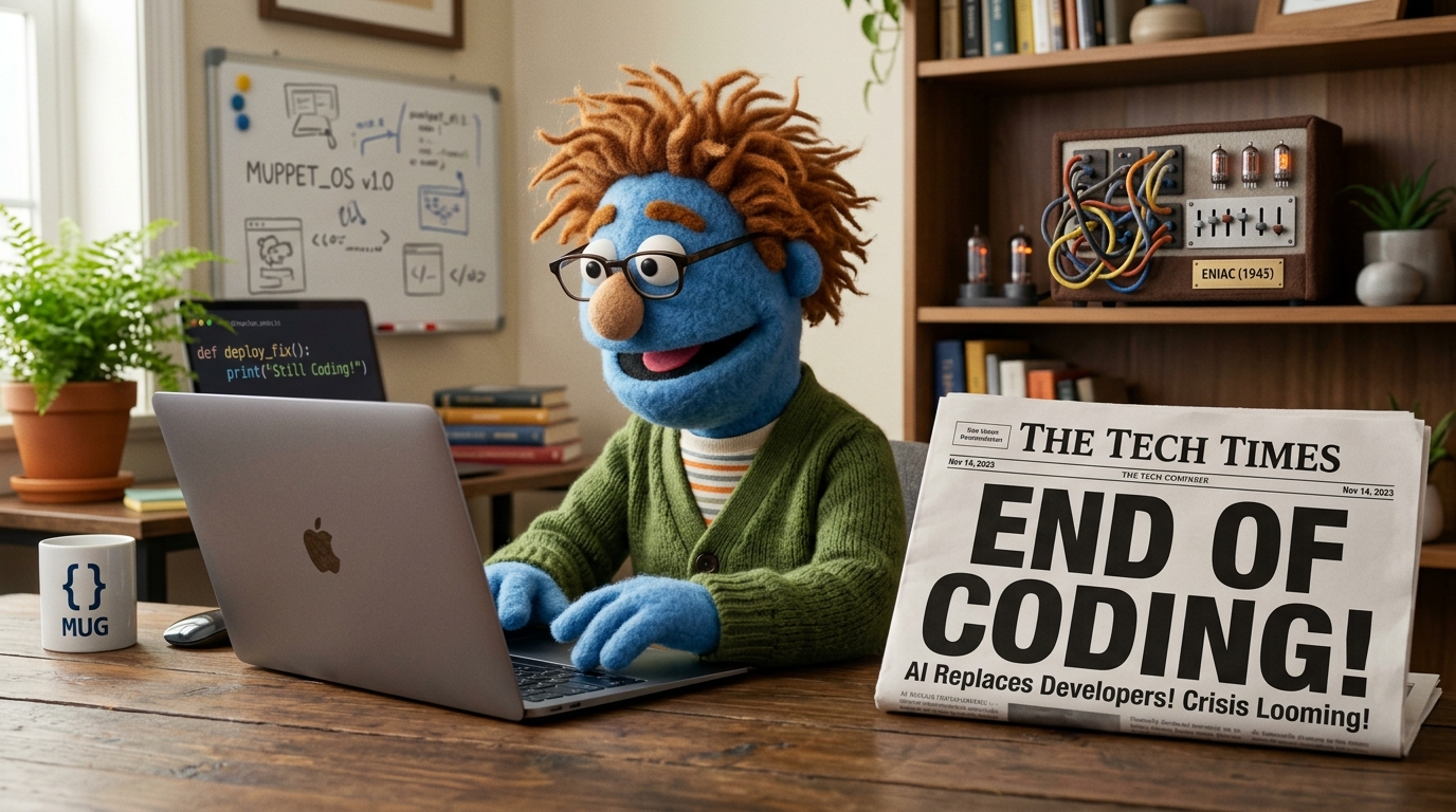 The End of Coding Won't Be in 2026